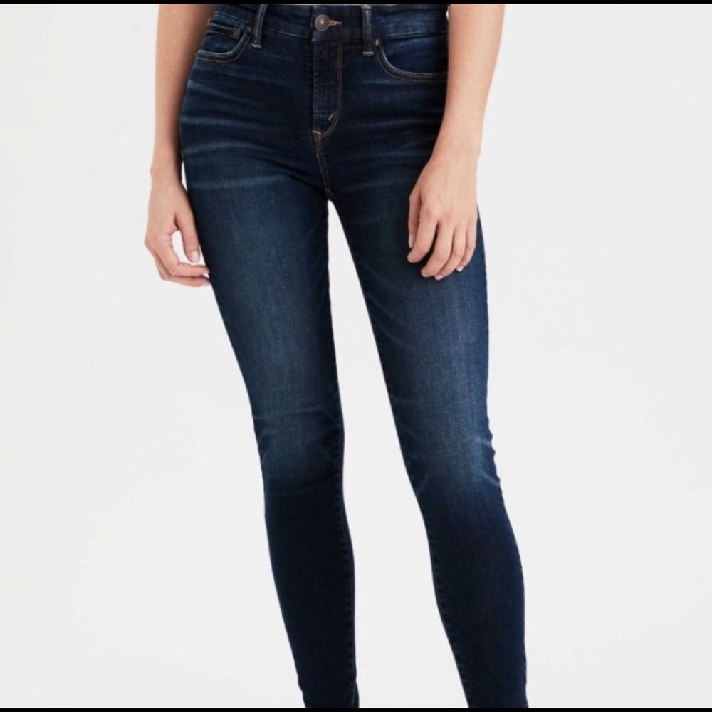 American Eagle Dark Wash Skinny Jeans